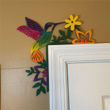 Hand-Painted Door Decoration Door Frame Decoration Door Decoration Wall Decoration You Can Put It on the Windowsill, A