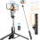 Τρίποδο Selfie Stick 43,7" με τηλεχειριστήριο Bluetooth, αφαιρούμενο φως πλήρωσης, συμβατό με 1