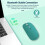 Mouse Bluetooth compatível com iPad, Samsung MatePad, Lenovo MiPad, tablets e laptops Android e Windows - Mouse sem fio amarelo 5