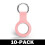 Capa de silicone Airtag compatível com Apple, com chaveiro rosa (pacote com 5) 7