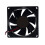 Gaothrán Fuaraithe 24V80mm8cm80X80X25mm8025PC Cás Ríomhaire Gaothrán Fuaraithe LAP GPU Ródaire DIY 2