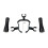 Για το σετ βάσης φακού DJI Air3Drone, ελαφρύ κράμα αλουμινίου, ρυθμιζόμενες γωνίες 6