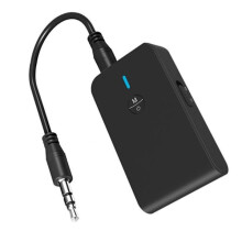 Langaton Bluetooth-lähetin ja -vastaanotin2in1Musta 1 pakkaus