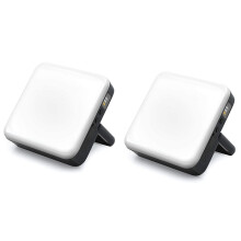 2x Voděodolná LED Kempovací Světlo, 13500Mah Kempovací Světlo, Rybaření, Nouzové Světlo, Závěsná Světlo, S Funkce Power Bank