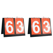 2X Score Keeper 0-9 Pro Set - over the Net and Portable Tennis Basketball Volleyball Football Table Tennis