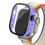 Γυαλί+Θήκη για συμβατότητα με Apple Watch Ultra2, 49mm, Προστατευτικό οθόνης με σκληρυμένο 1
