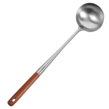 Esslöffel Haushaltslöffel mit Holzgriff, Wokzubehör, Kochlöffel für die Küche