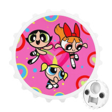 Powerpuff Pigerne Magnetisk Flaskeåbner med Køleskabsmagneter Klistermærke Unik Gaveidé til Campingelskere Seje Gadgets Udendørs Picnic