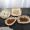 Πιάτο σνακ από μπαμπού dim sum, ξύλινες παλέτες, δίσκος σερβιρίσματος, δοχείο φρούτων 6