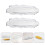 2 transparente Mais-Servierplatten aus Kunststoff 4