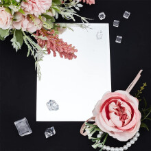1pc Rectangle 3mm Beveled Glass Mirror 4x7 inch Rectangle Mirror Panels Modern Look Aesthetic