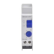 Minuteur mécanique Mosiee TM-C20E220V 20 minutes, montage sur rail DIN 18 mm, interrupteur pour escalier