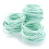 Haargummis, professionelle Haargummis – 100er-Packung Aqua 1