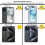 Kompatibel med kort iPhone15Pro cover - VÆLG: GRÅ 2