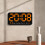 Νέο DST12/24H Ψηφιακό ρολόι LED με ένδειξη θερμοκρασίας σπιτιού και ημερομηνίας, 8
