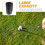 Golfkaraccessoires: vulzandfles, golfclubs, plastic pot. 6