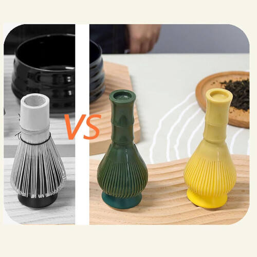 Χτυπητήρι σιλικόνης Matcha, Χτυπητήρι Matcha ρητίνης, Χτυπητήρι Matcha ρητίνης Chasen Brush Food 2