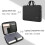 Θήκη Laptop Sleeve13 13,3 ιντσών, Λεπτή θήκη Laptop με λαβή, Ανθεκτική, Αδιάβροχη, 3