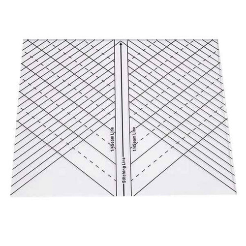 Bogen-Quilting-Lineal, Nählineal, 1er-Pack