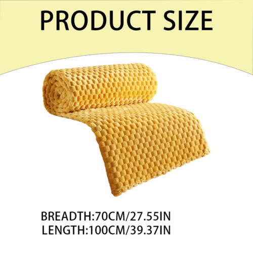 Κουβέρτα Κατωφλιού, Κουβέρτα Flannel Fleece Fuzzy Throw για Καναπέ ή Κρεβάτι, Μαλακή, Άνετη 2
