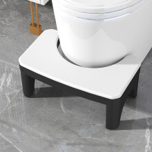 Tabouret de toilette Xhegex, marchepied pour toilettes, compatible avec toutes les toilettes, empilable et détachable