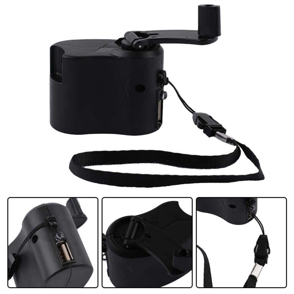 1Pcs Usb Hand Crank Charger Generator Manual Dynamo Mobile Charge 9464372794201