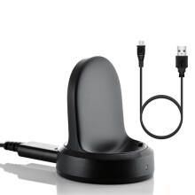 Compatibel met Samsung Gear S2 en Gear S2 Classic: draagbaar draadloos oplaadstation.