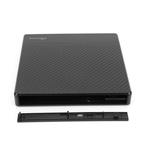 jixopn DVD CD Drive Box USB3.0 Type C Optical Drive External Enclosure (12.7mm) 2