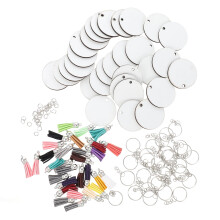 Ounona Keychain Sublimation Blanks Printing Press Accessories (2 Count)
