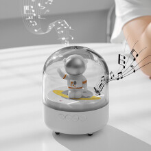 Niedlicher Bluetooth-Lautsprecher mit Astronauten-Cartoon, tragbarer kabelloser Lautsprecher für Zuhause/Partys/Outdoor, modische Dekoration für