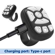 Τηλεχειριστήριο Bluetooth jixopn Mini, Συμβατό με iPhone, Xiaomi, Huawei, Εναλλαγή σελίδων