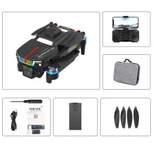 Cadeaux de Pâques pour femmes et hommes : Drone J6 sans balais, caméra HD, lumières colorées, jouet télécommandé, technologie d'évitement