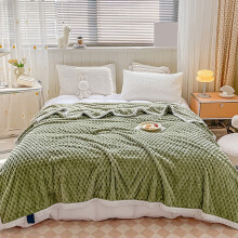 Djunllk Kuscheldecke fürs Sofa – Grün, ultimativ kuschelig weiche Mikrofaserdecke, flauschig und atmungsaktiv, ganzjährig verwendbar, 180 x 200