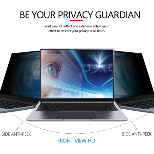 Φίλτρο οθόνης απορρήτου 14,5" για HP, συμβατό με Dell, Acer, Samsung, Asus, ThinkPad, 16:10, κατά του 2