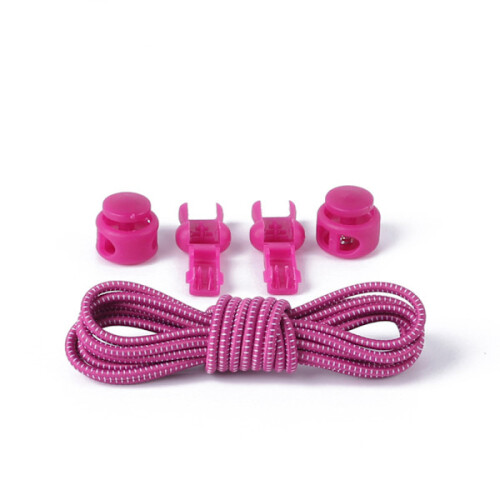 Lacets intelligents avec cordon de serrage - 1 mètre violet