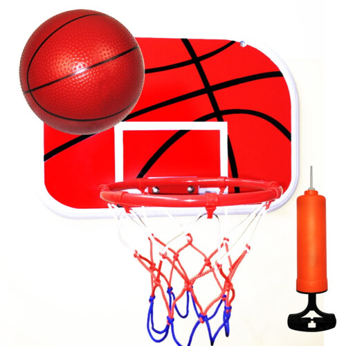 Mini pallone da basket in gomma per bambini, gioco per interni ed esterni. 2