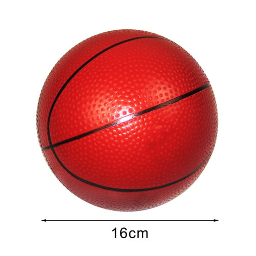 Mini pallone da basket in gomma per bambini, gioco per interni ed esterni. 1