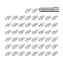 Anti-slip Tire Screws, 50pcs Snow Chain Tire Studs Motorcycle Spikes Snow Chain Tire Studs Screw Snow Chain Tire Spikes 6mm