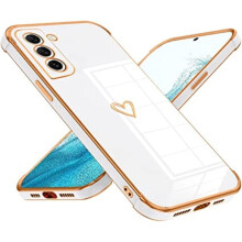 Hvidt, cover kompatibelt med Samsung Galaxy S22, sweet love H