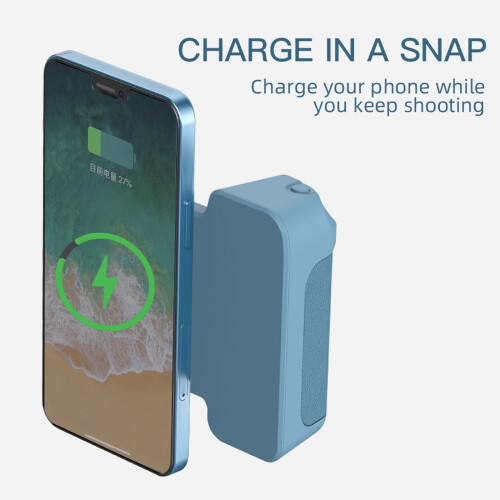 Βάση σταθεροποίησης φωτογραφιών Bluetooth για smartphone Selfie Boost με λαβή και απελευθέρωση 2