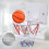 Mini pallone da basket in gomma per bambini, gioco per interni ed esterni. 4