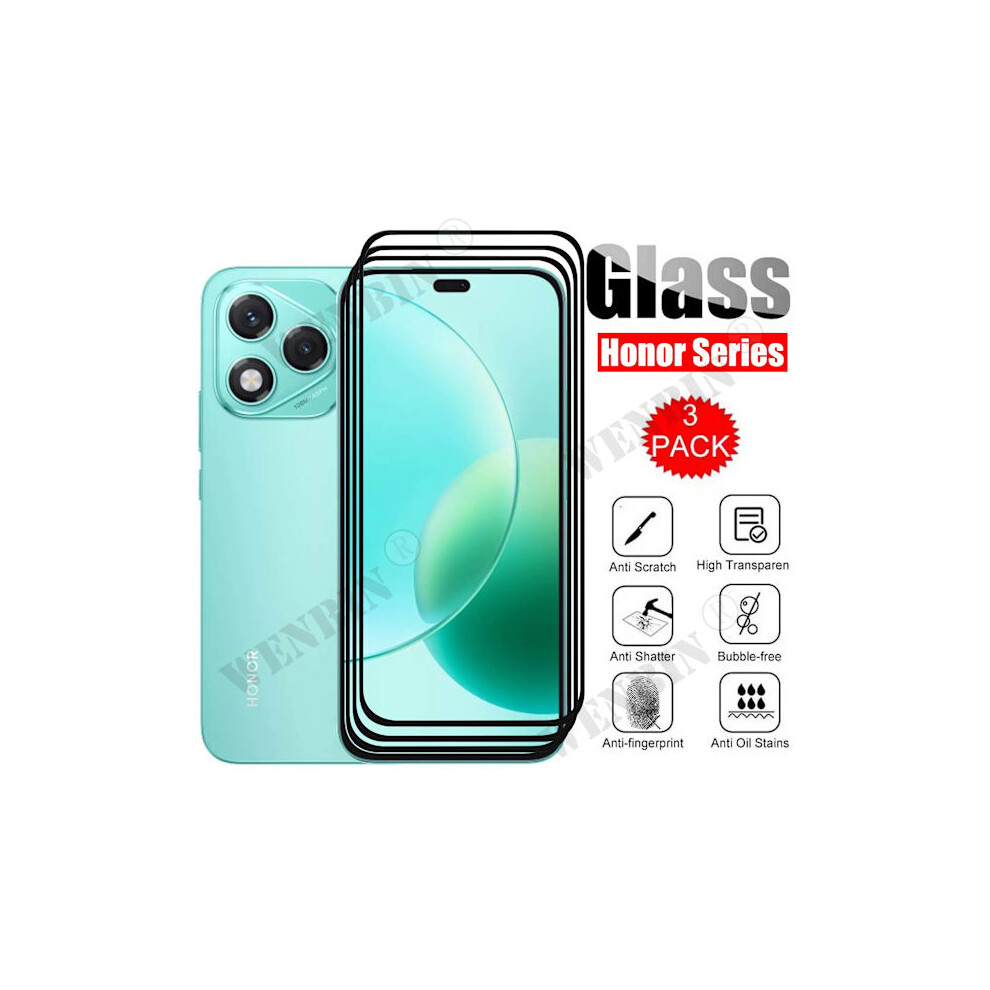 3Pcs Tempered Glass For Honor 400 Lite Screen Protector On For Honor 300 200 Lite 5G Full Screen Protective Glass Honor 200 9464372872497