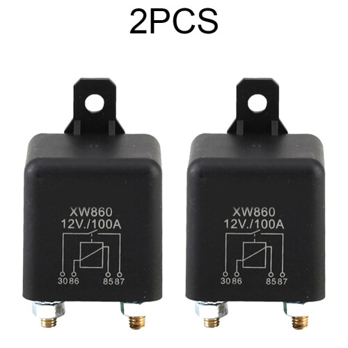 2 τεμάχια 12V100Amp 4-ακίδων βαρέως τύπου νέο ρελέ φόρτισης διαιρούμενου διακόπτη για
