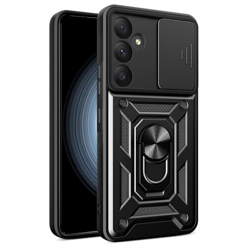 Kompatibelt med Samsung Galaxy A55 5G Cover CamShield Ring Sort