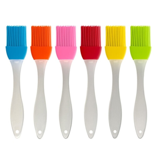 6-pack Silicone Cooking Brush, Bread Brush, Baking Brush