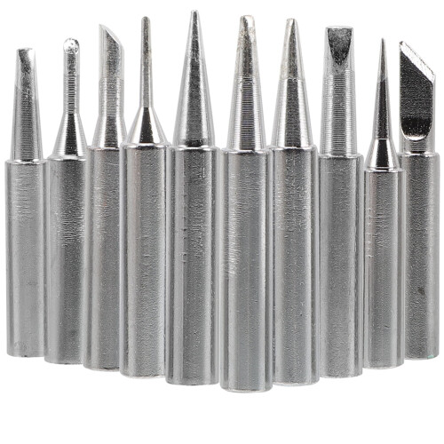 Soldering Iron Tips Replacement for Station Tool Accessories USB Bits Welding Pure Copper