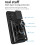 Kompatibelt med Samsung Galaxy A55 5G Cover CamShield Ring Sort 6