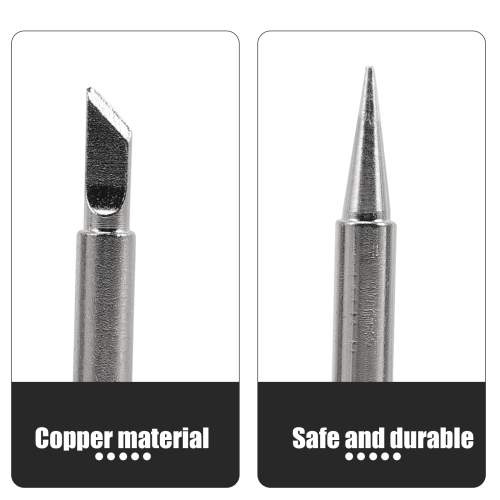 Soldering Iron Tips Replacement for Station Tool Accessories USB Bits Welding Pure Copper 2