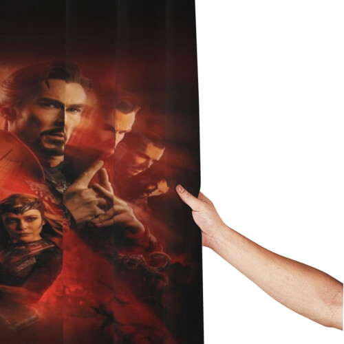 Κουρτίνα Ντους Doctor Strange στο Πολυσύμπαν της Τρέλας 60 "X72" Διακοσμητικό Σετ 1