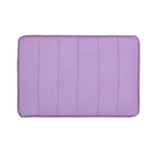 Zonghan Duschmatta Halkfri Badrumsmatta Badrumssäkerhet Ränder Absorberande Halksäker Badrumsmatta Lila 40X60cm
